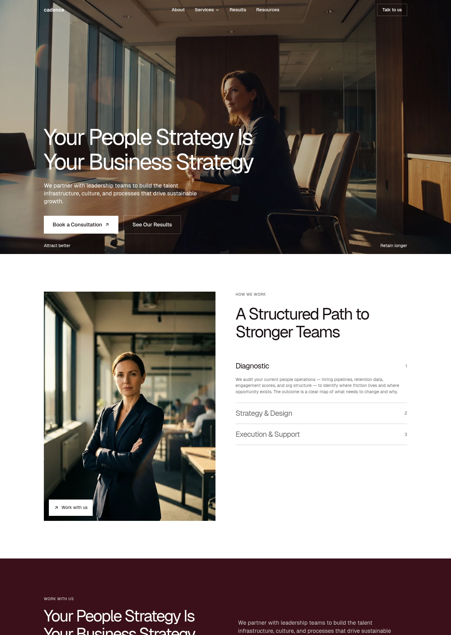 Enamel website design style preview